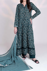 GLIMMER - Printed Unstitched Khaddar Suit (3 Piece) 3171